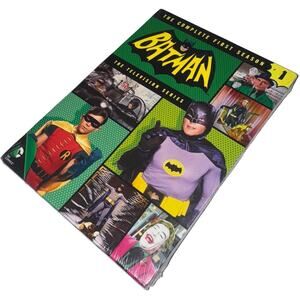 BATMAN COMPLETE FIRST SEASON DVD TV SERIES BOX SET ADAM WEST BURT WARD 1966